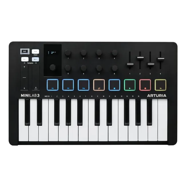 MINILABBK Controlador de audio minilab3 black ARTURIA