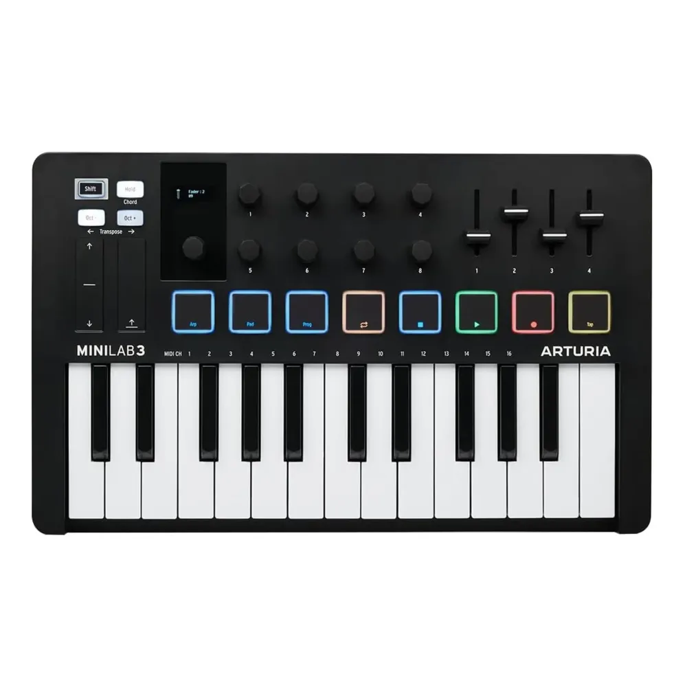 MINILABBK Controlador de audio minilab3 black ARTURIA