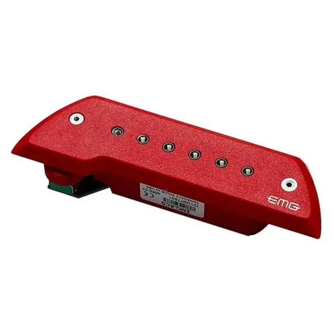 654330500671 Pastilla rojo mate guitarra y bajo EMGACS