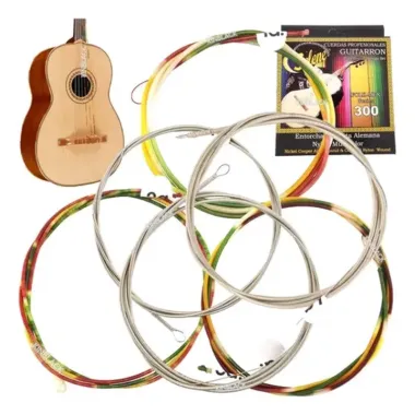 CGN300 Cuerdas Guitarrón multicolor/níquel SELENE