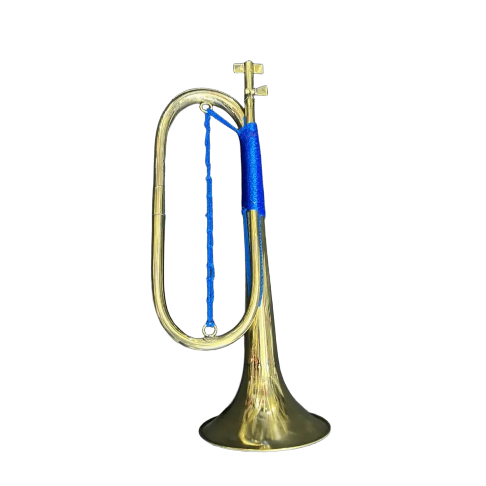 CORR Corneta reglamentaria escolar latón con vestidura