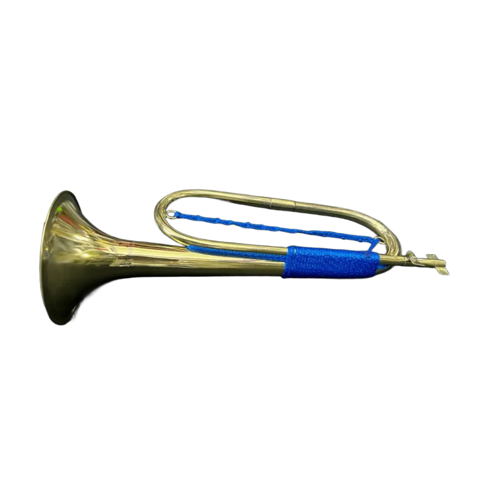 CORR Corneta reglamentaria escolar latón con vestidura