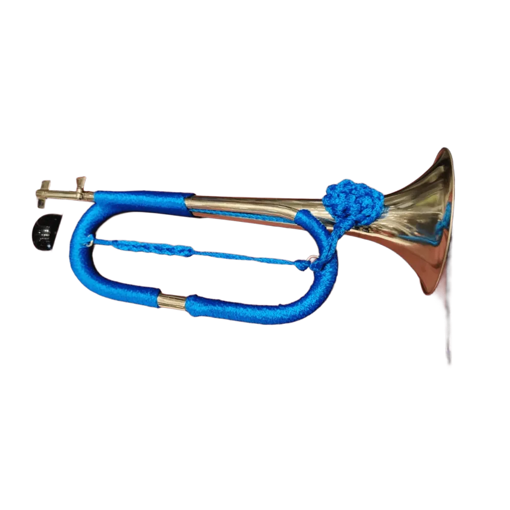 CORR Corneta reglamentaria escolar latón con vestidura