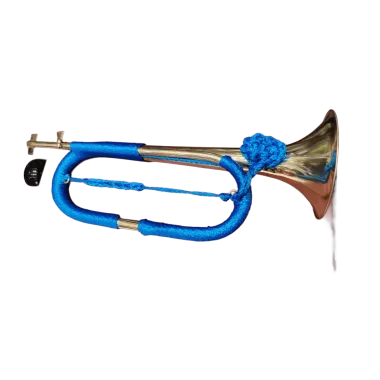 CORR Corneta reglamentaria escolar latón con vestidura