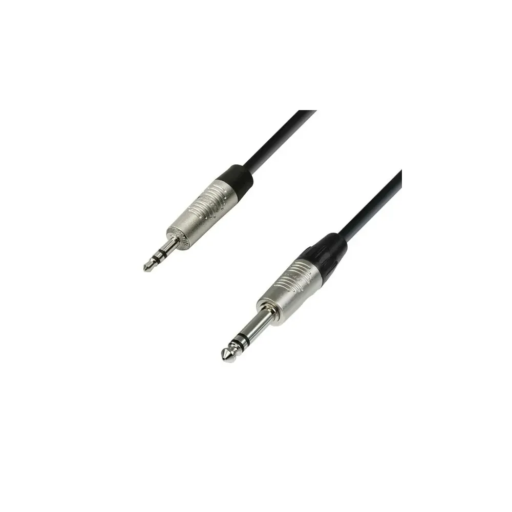 Cable De 3.5 a 6.3 Stereo Trs 1.5 m Adam Hall