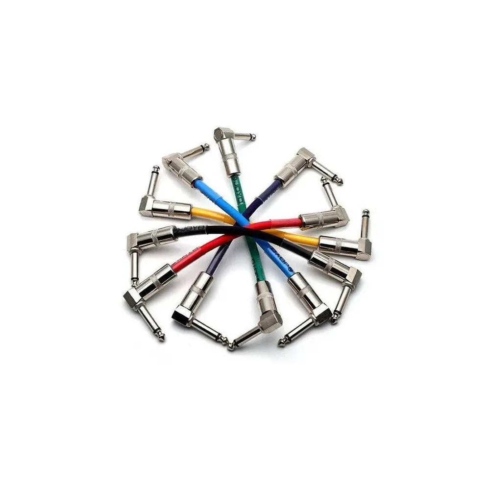 Cable De Plug A Plug 10Cm Varios Colores Marca Joyo