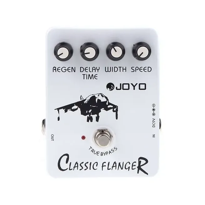 Pedal De Efectos Para Guitarra Classic Flanger JF-07 Marca Joyo.