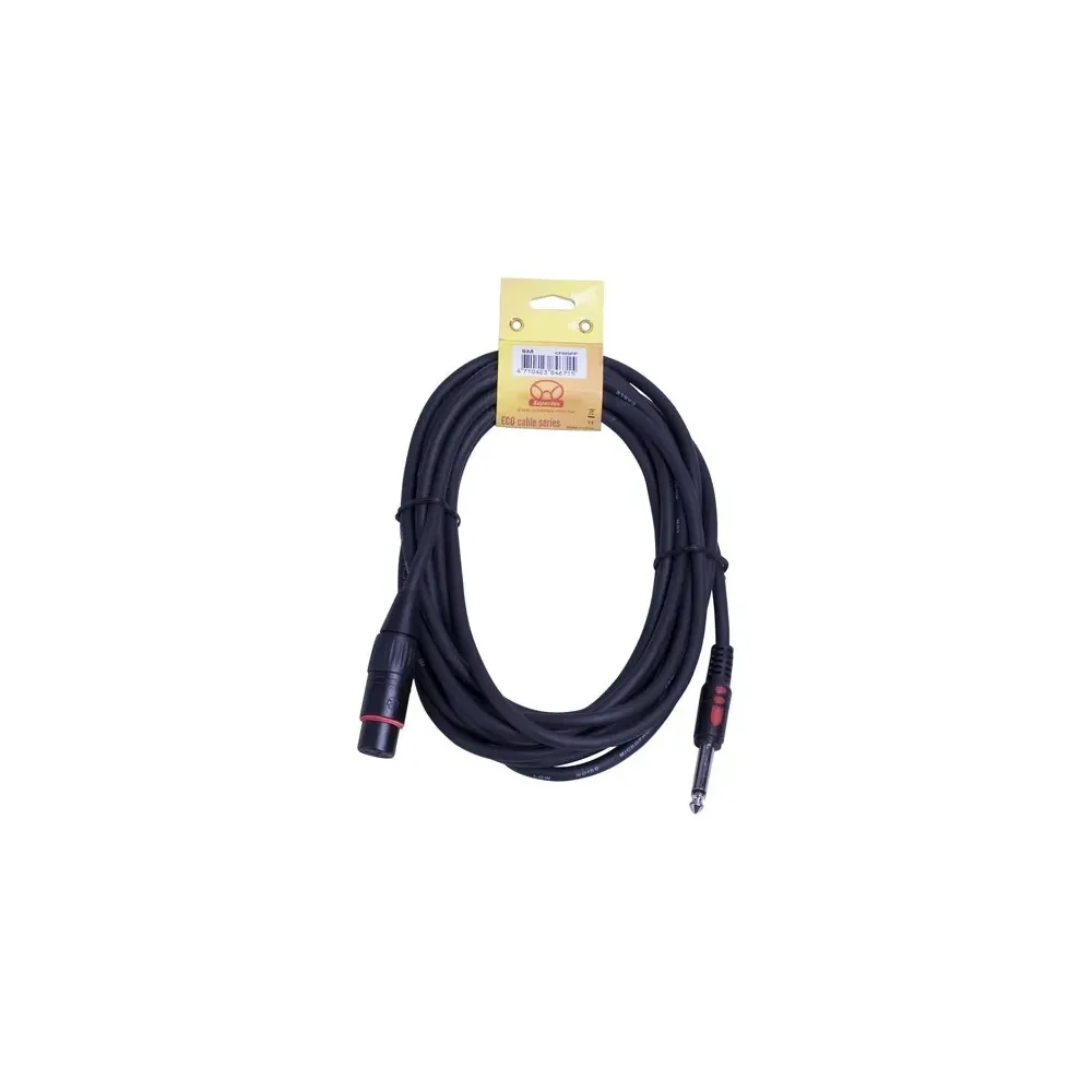 Cable De Canon Hembra A Plug 5 Mtr CFM5FP Marca Superlux.