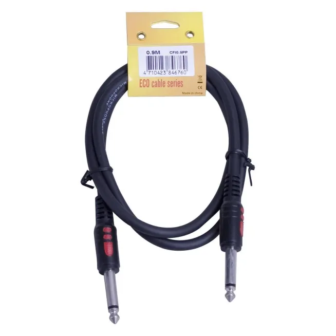 Cable De Plug A Plug 90cm CFI0.9PP Marca Superlux.