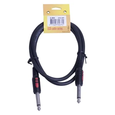 Cable De Plug A Plug 90cm CFI0.9PP Marca Superlux.