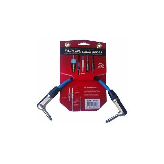 Cable De Plug A Plug 0.30Cm SFI0.3RR Marca Superlux