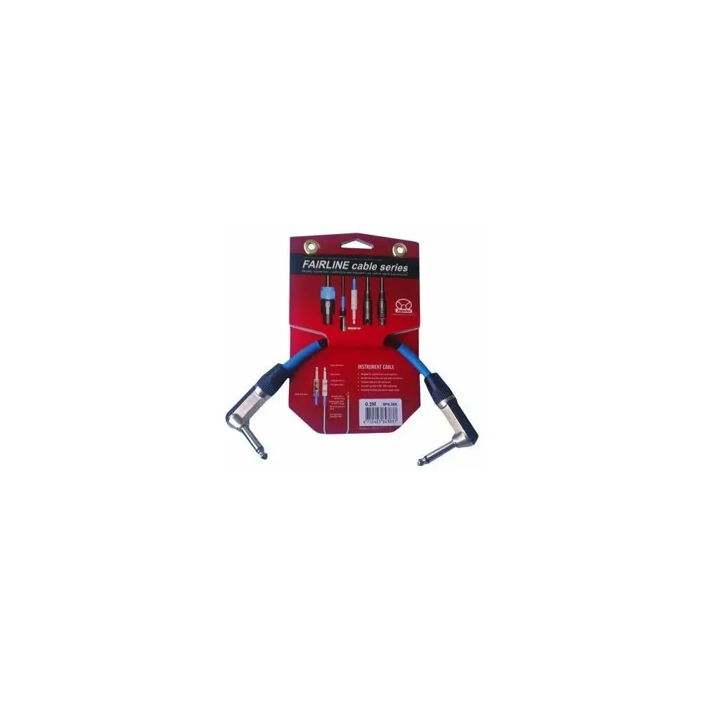 Cable De Plug A Plug 0.30Cm SFI0.3RR Marca Superlux