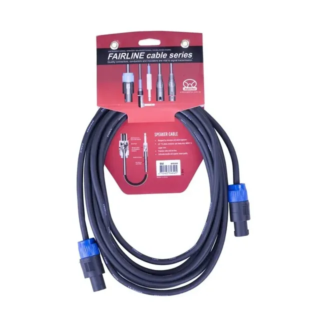 Cable Para Bafle Speakon De 5 Mtr SFS5SS Marca Superlux.