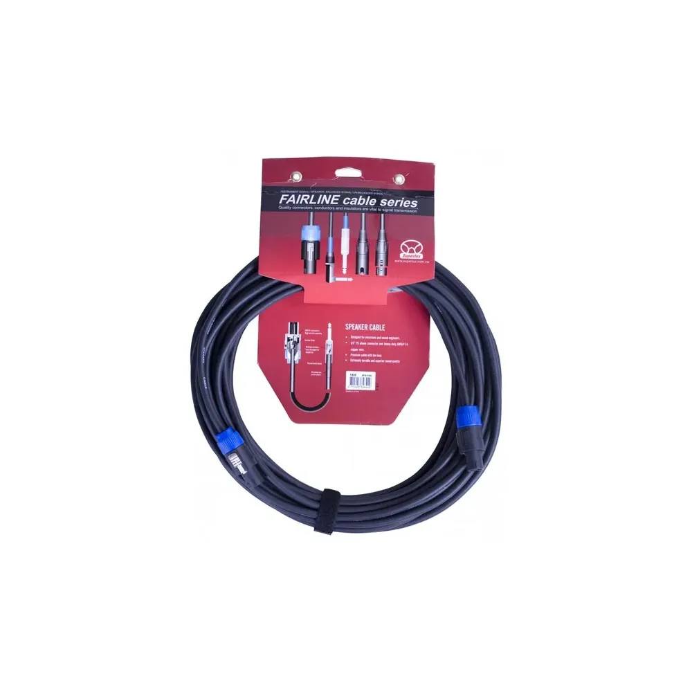 Cable Para Bafle Speakon De 15 Mtr SFS15SS Marca Superlux.