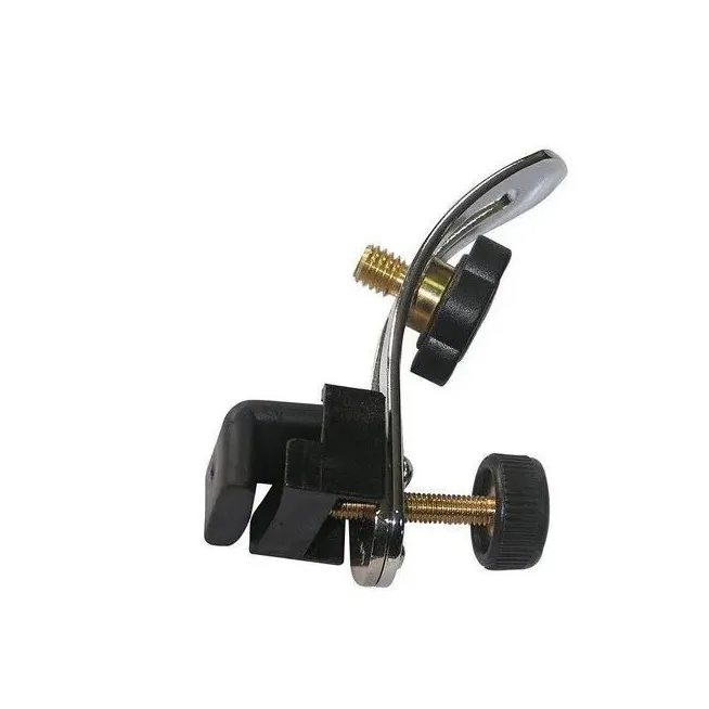 Soporte Para Micrófono En Batería Curvo Marca Superlux.