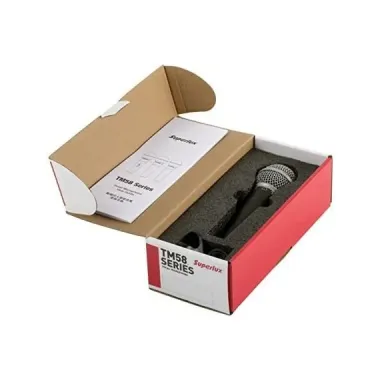 Microfono De Mano Superlux Dinamico Vocal TM58