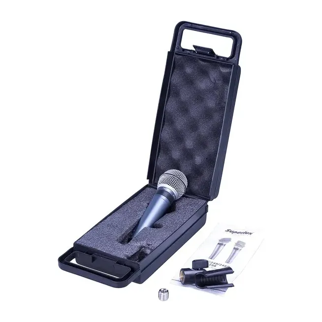 Microfono De Mano Super Cardioide Superlux.