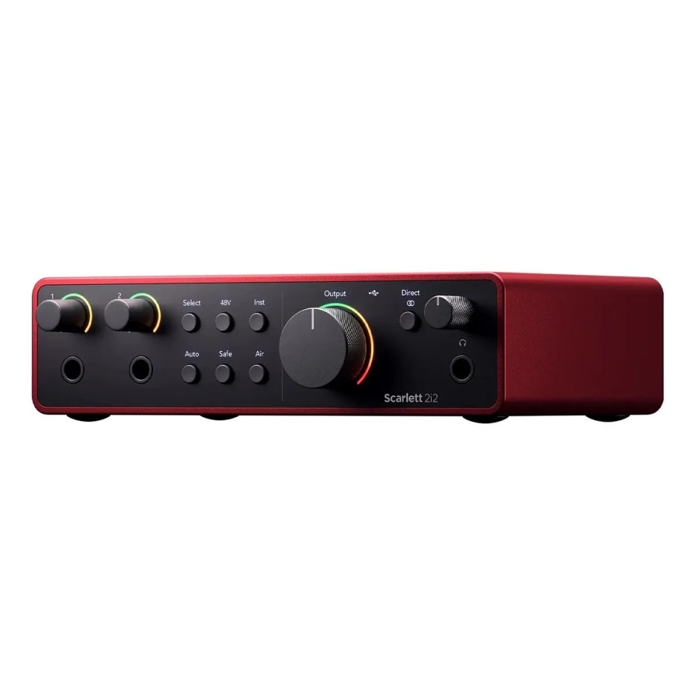 MOSC0032 Scarlett 2i2 Interfaz De Audio Focusrite  Rojo ARTURIA.