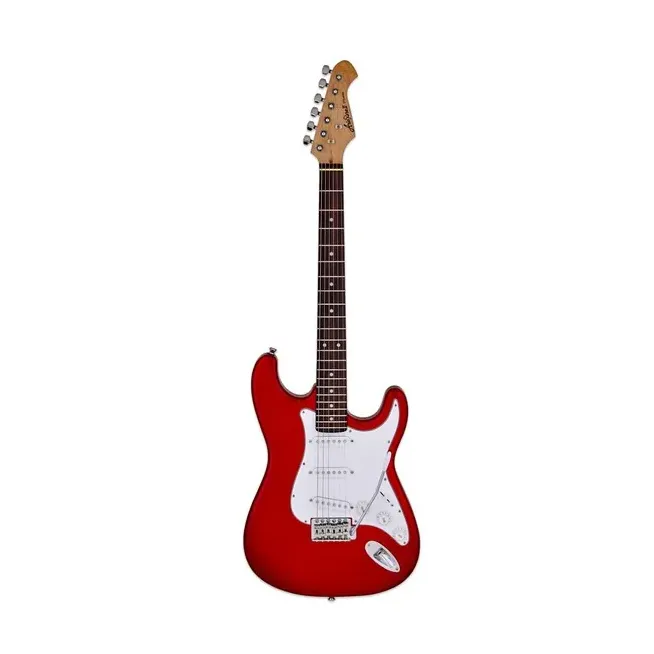 Guitarra Eléctrica Aria Pro II STG-003 Roja.
