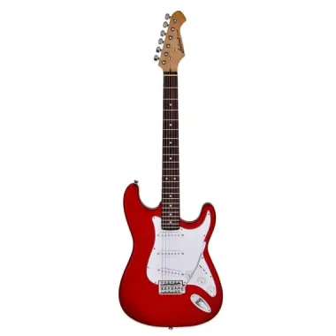 Guitarra Eléctrica 6 Cuerdas Pro II STG-003 Roja ARIA