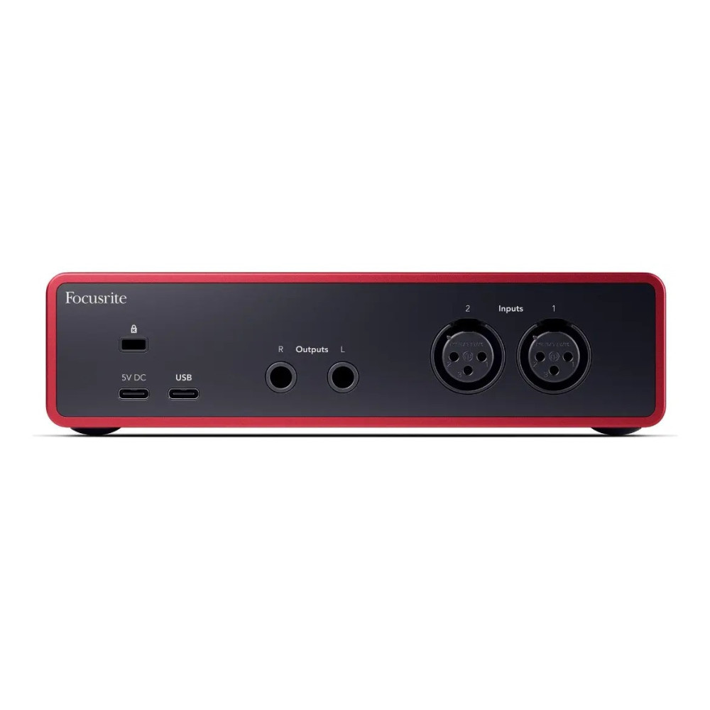 MOSC0032 Scarlett 2i2 Interfaz De Audio Focusrite  Rojo ARTURIA.
