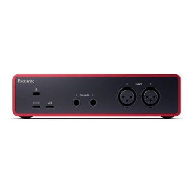 MOSC0032 Scarlett 2i2 Interfaz De Audio Focusrite  Rojo ARTURIA.