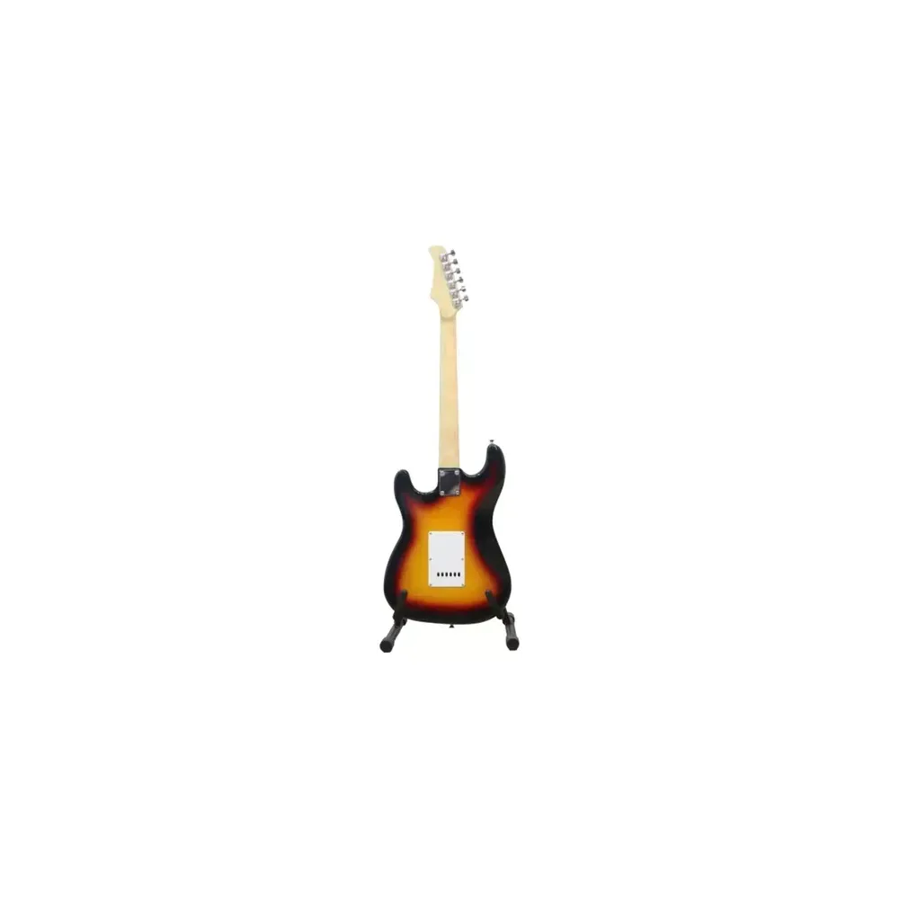 NEG10WSTSBY Paq Guit. Elect Sombreado Amarillo BELLATOR Stratocaster
