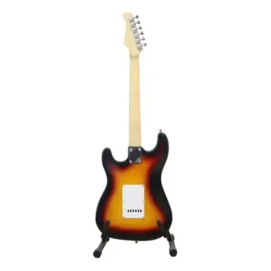 NEG10WSTSBY Paq Guit. Elect Sombreado Amarillo BELLATOR Stratocaster