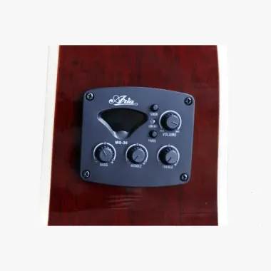 Guitarra Electroacústica Aria FET-R1/12 BKTP