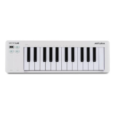 MICROLABWH Teclado Controlador De 25 Teclas Microlab Mk3 Blanco ARTURIA.