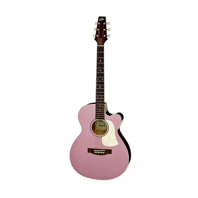 Guitarra Electroacustica Aria FET-R1 Misty Rose