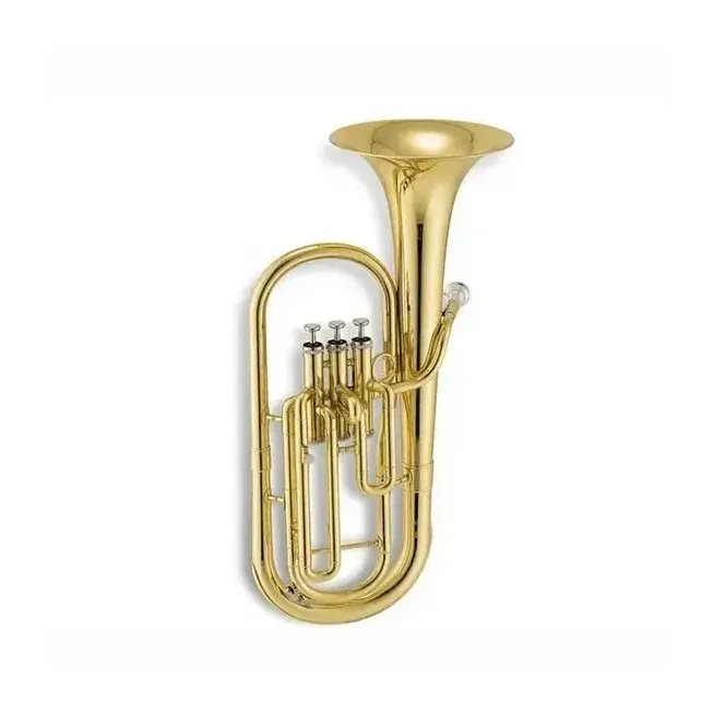 Corno Alto En Tono Eb Key Laqueado Marca Symphonic.