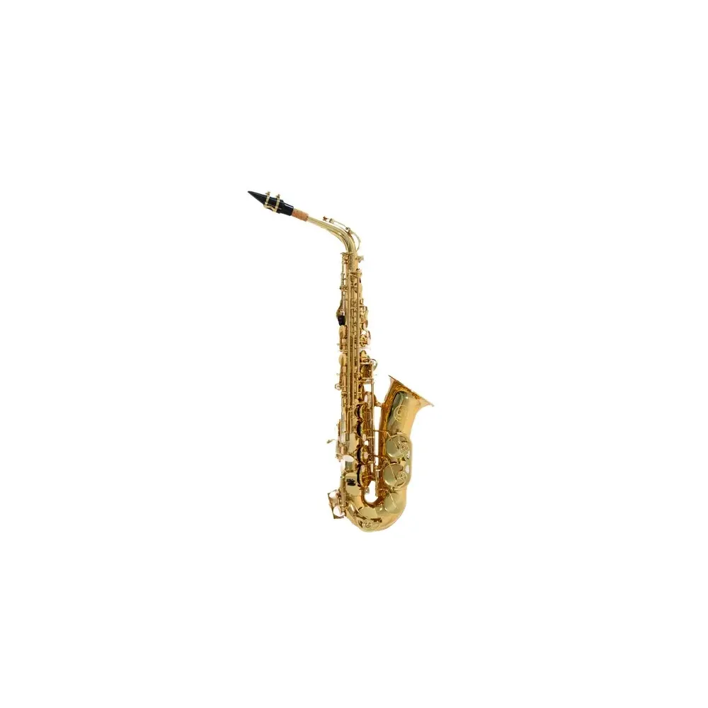 Sax Alto Combinado AS-200GL Marca  Symphonic.