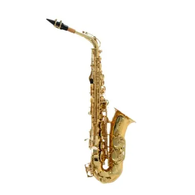 Sax Alto Combinado AS-200GL Marca  Symphonic.
