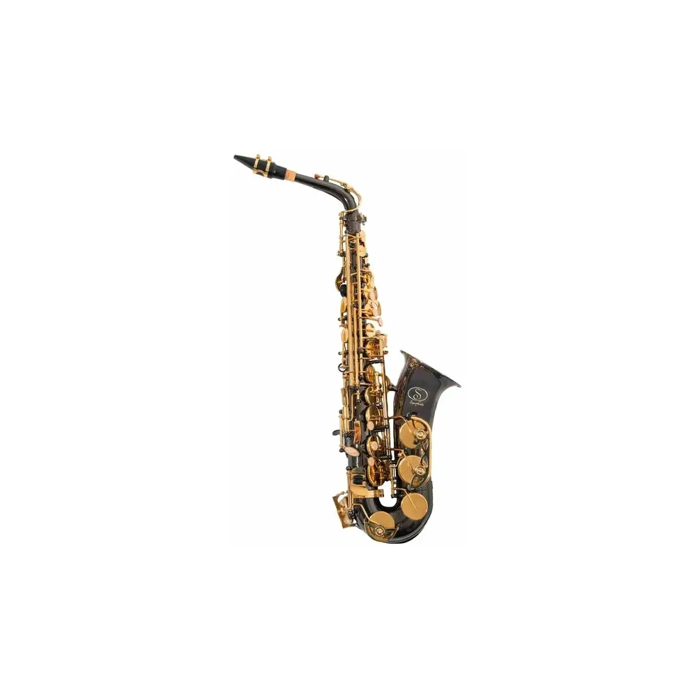Sax Alto Symphonic Negro Diamante Tone Eb Key High F