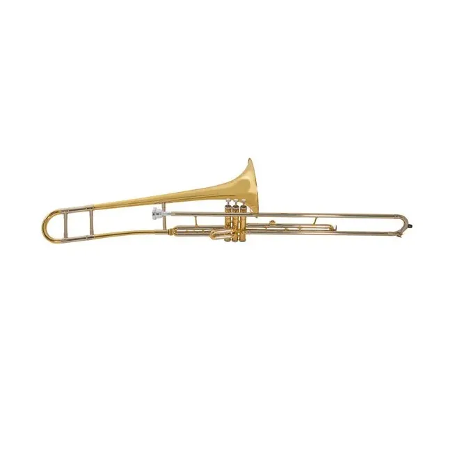 Trombon De Embolos  En Tono C Laqueado Marca Symphonic.