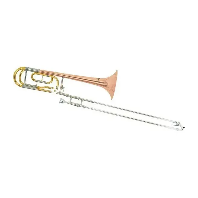Trombón De Vara C/Transpositor En Bb/F  Laq Marca Symphonic.