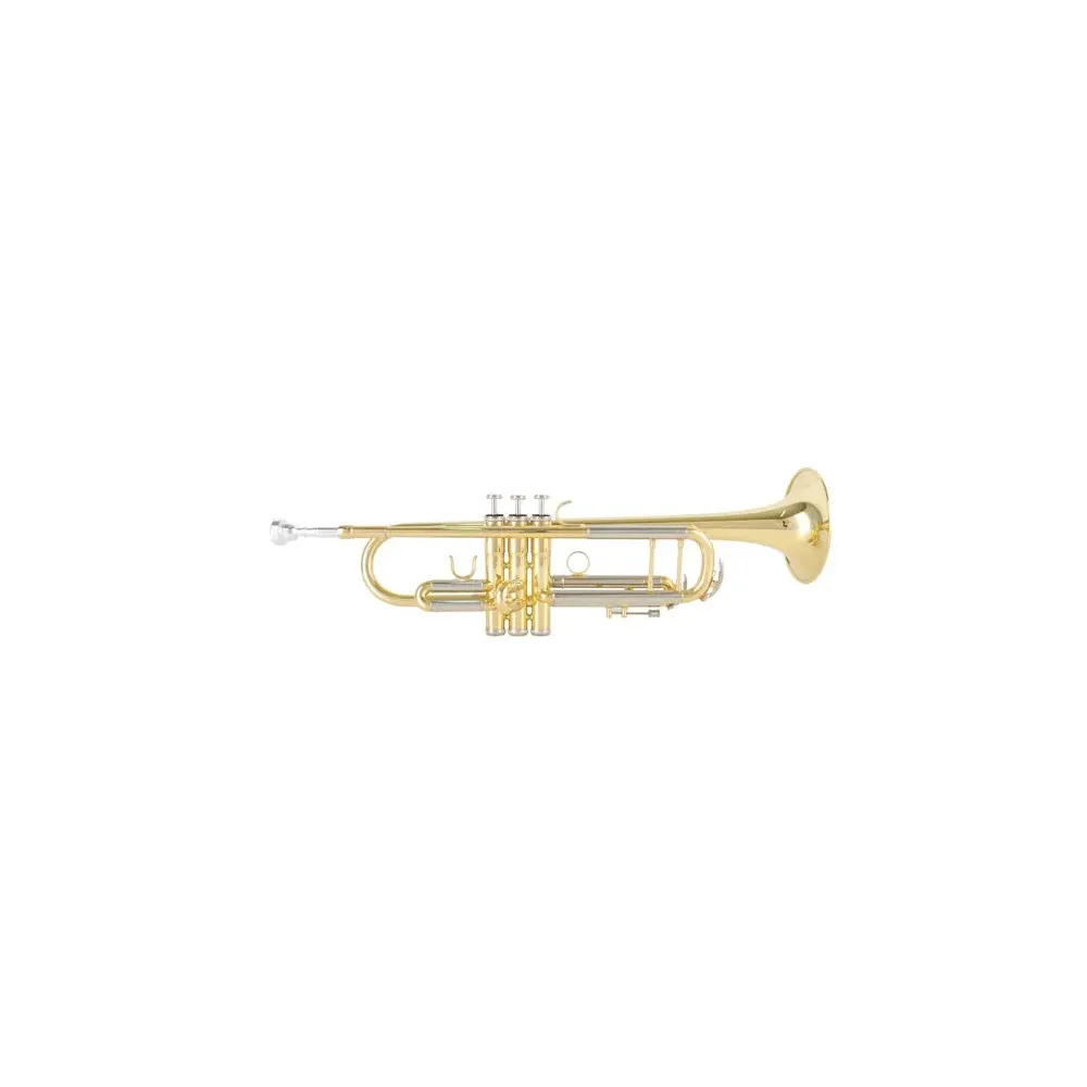 Trompeta   Combinada Doble Poste TR-04 Marca Symphonic.