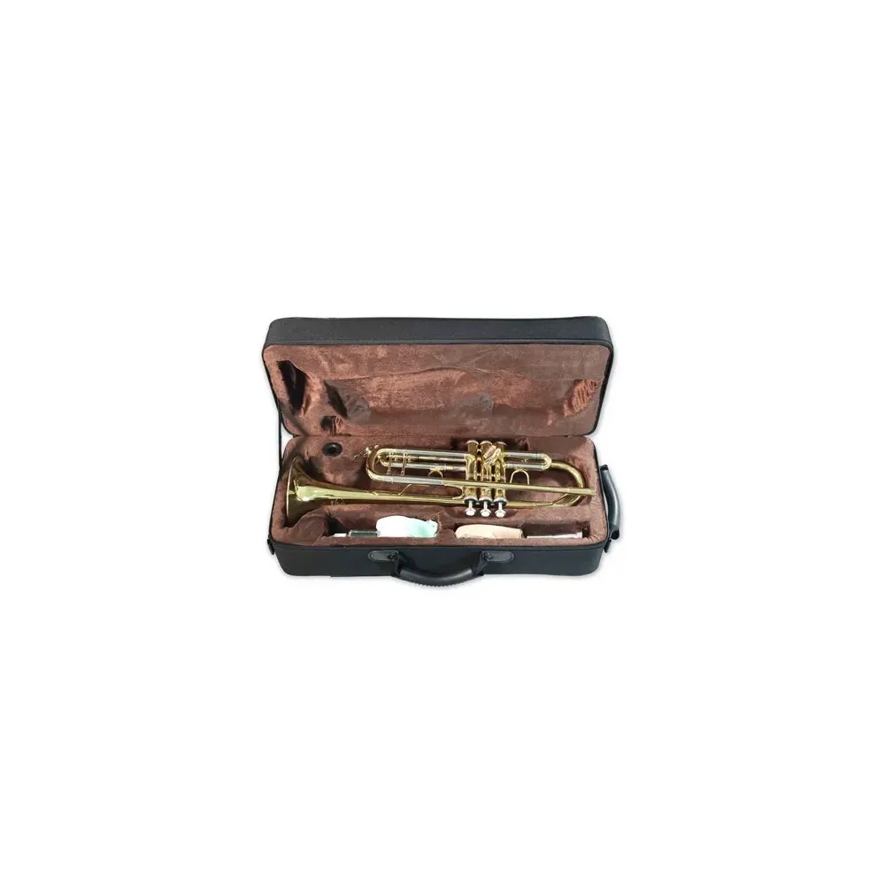 Trompeta   Combinada Doble Poste TR-04 Marca Symphonic.