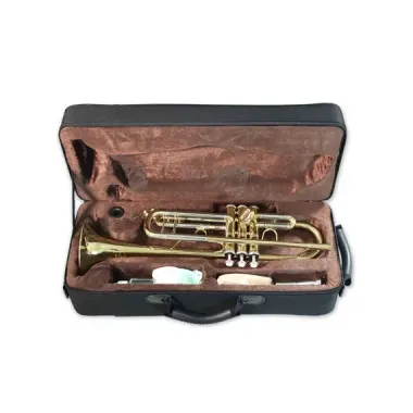 Trompeta   Combinada Doble Poste TR-04 Marca Symphonic.