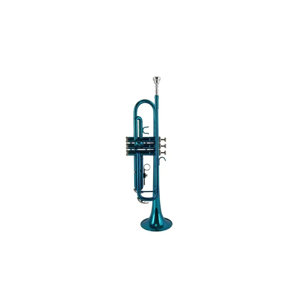 Trompeta Azul 2 Llaves Desague Marca Symphonic