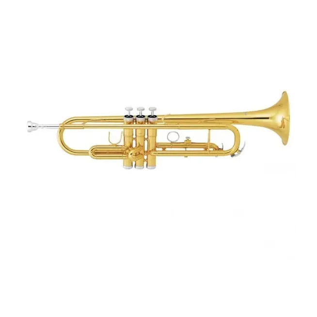 Trompeta Symphonic Laqueada En Bb Doble Llave TR-300L