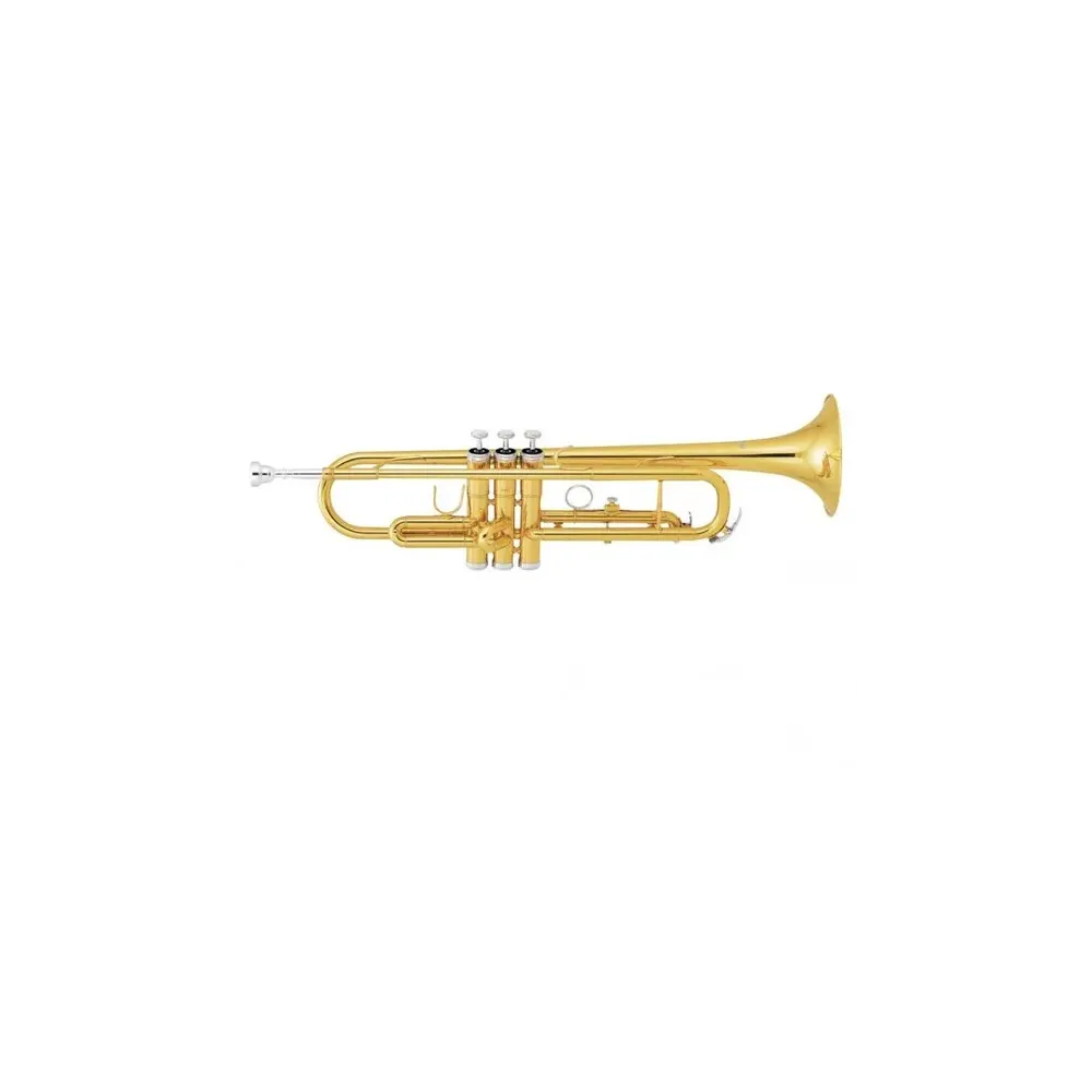 Trompeta Symphonic Laqueada En Bb Doble Llave TR-300L