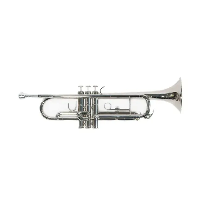 Trompeta Symphonic Niquelada En Bb Doble Llave