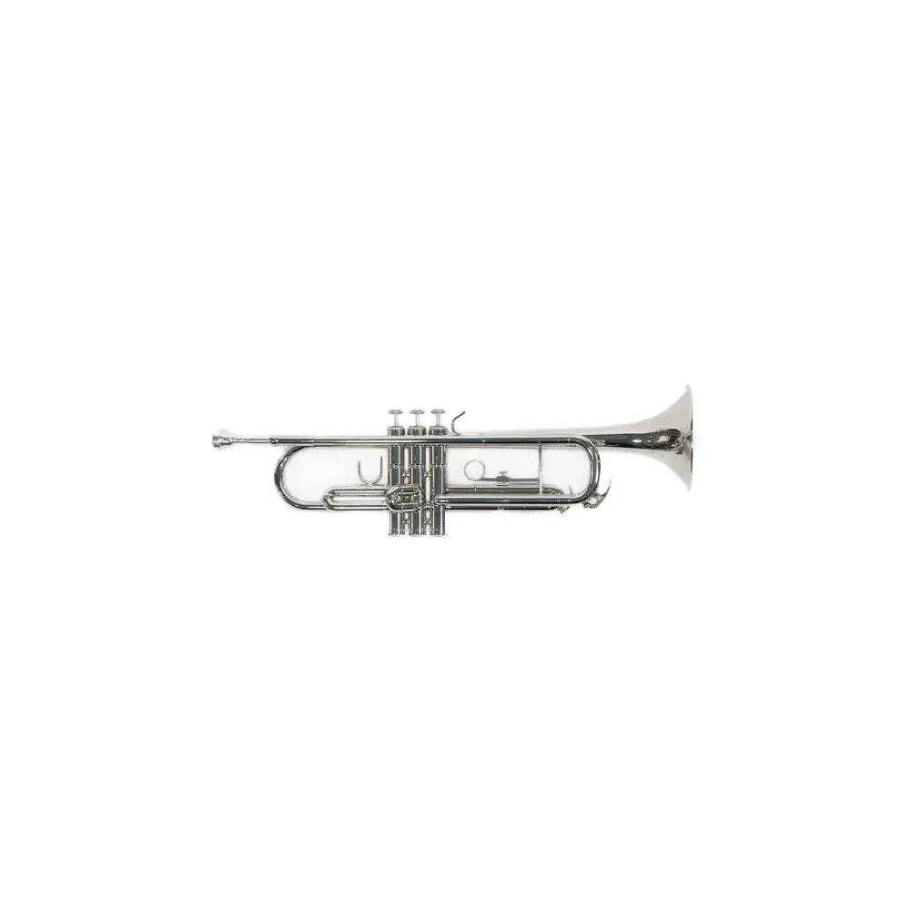 Trompeta Symphonic Niquelada En Bb Doble Llave