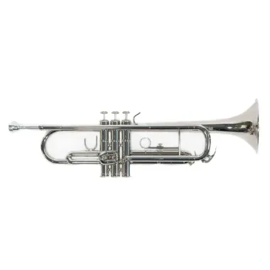 Trompeta Symphonic Niquelada En Bb Doble Llave