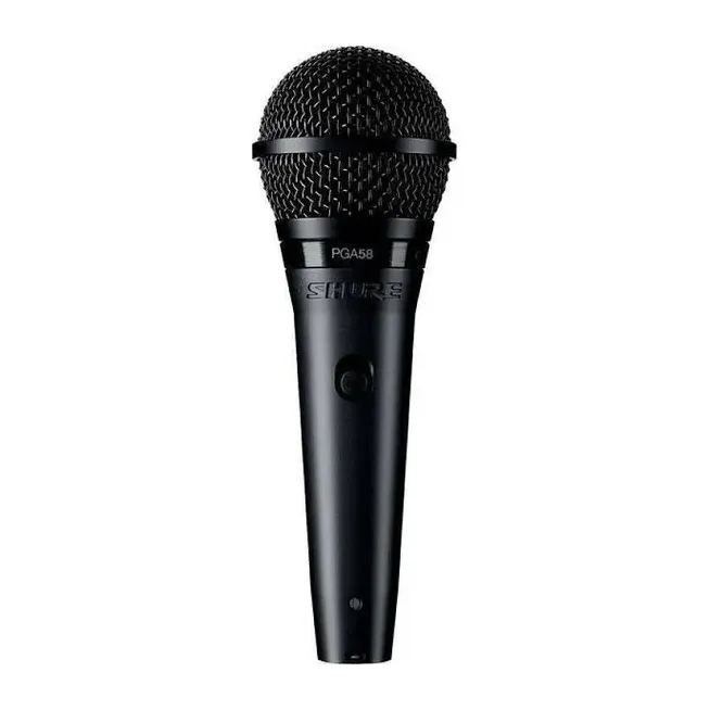 Micrófono Dinámico de Mano PGA58-XLR SHURE