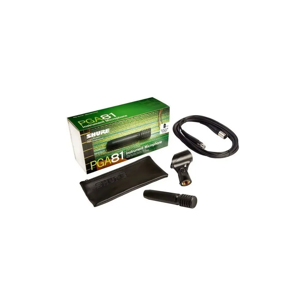Micrófono de Condensador Para Instrumento PGA81 SHURE