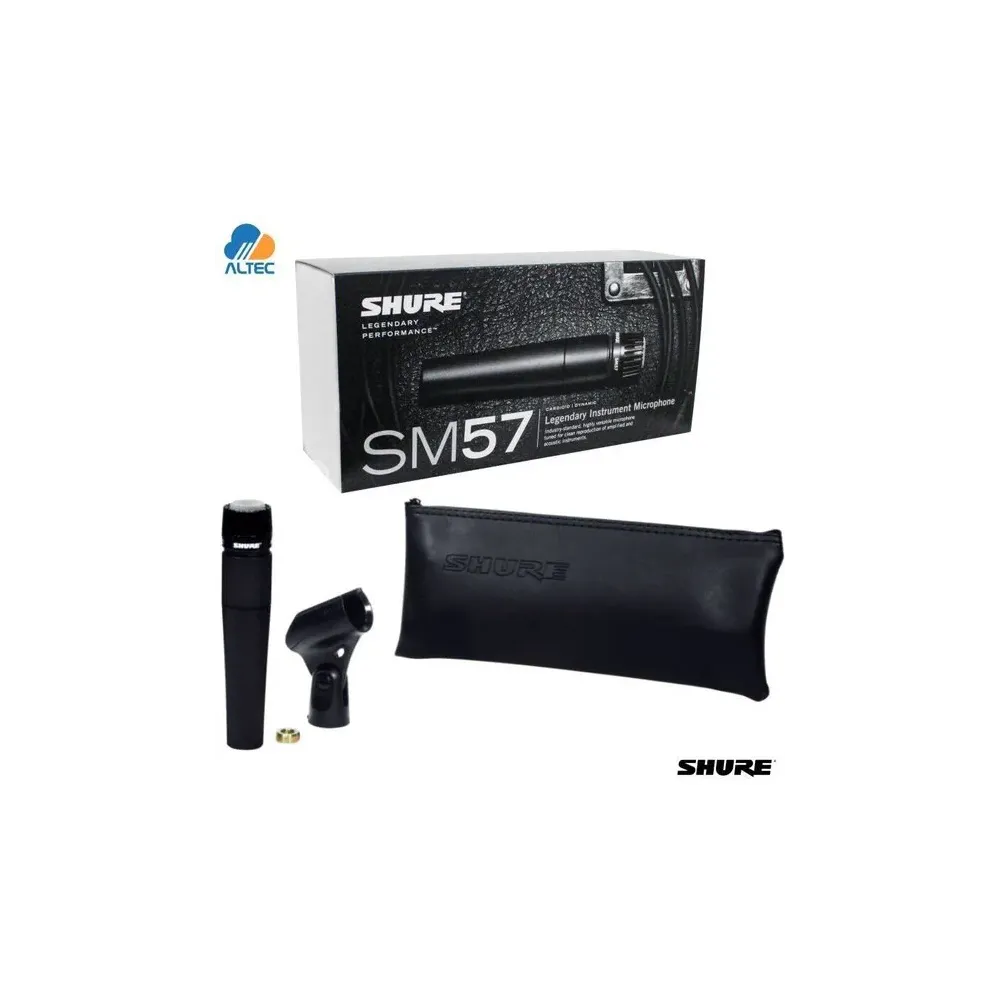 Micrófono Dinámico de Mano SM57-LC SHURE