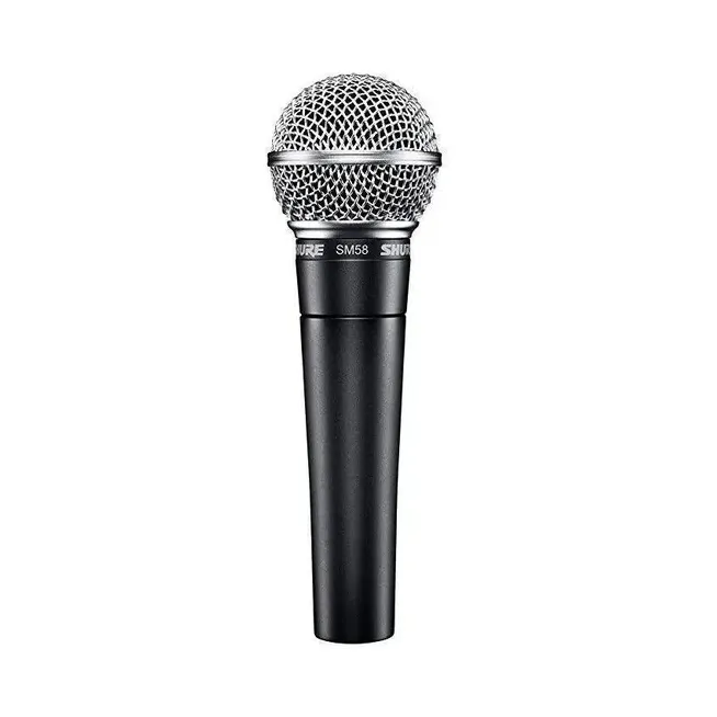 Microfono Dinamico De Mano SM58-LC Marca Shure.